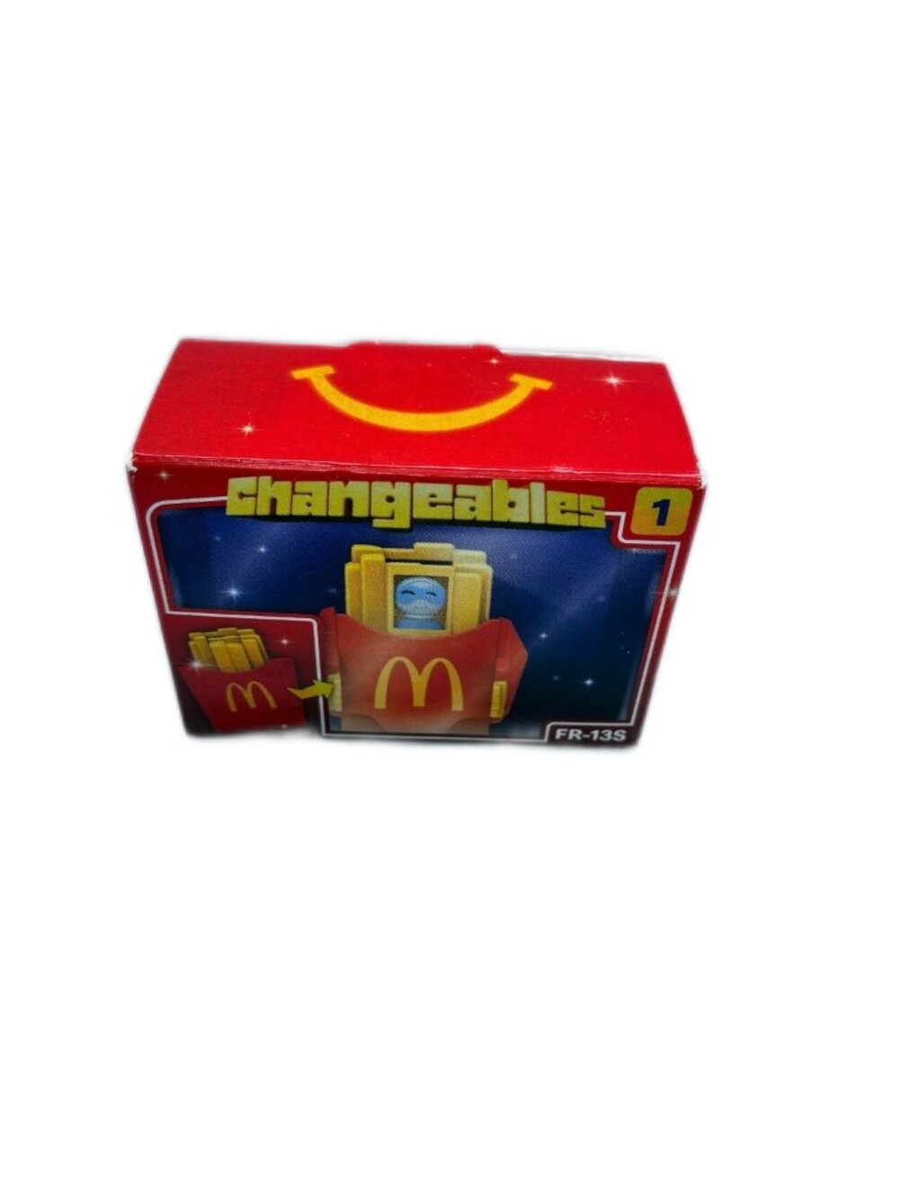 McDonald's Changeables #1 French Fries Box Robot Happy Meal Toy 2026 New Sealed